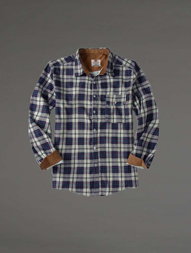 Camisa con cuello de Pana